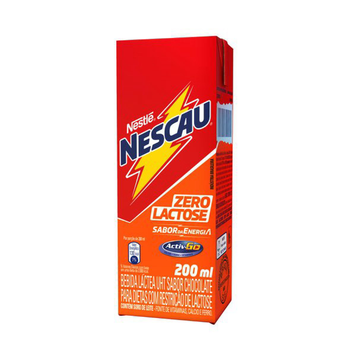 Bebida Láctea Nescau Nestlé 200ml Light