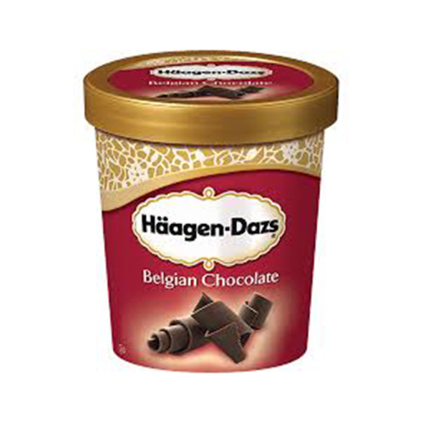 Sorvete Belgian Chocolate HÄAGEN-DAZS 473ml