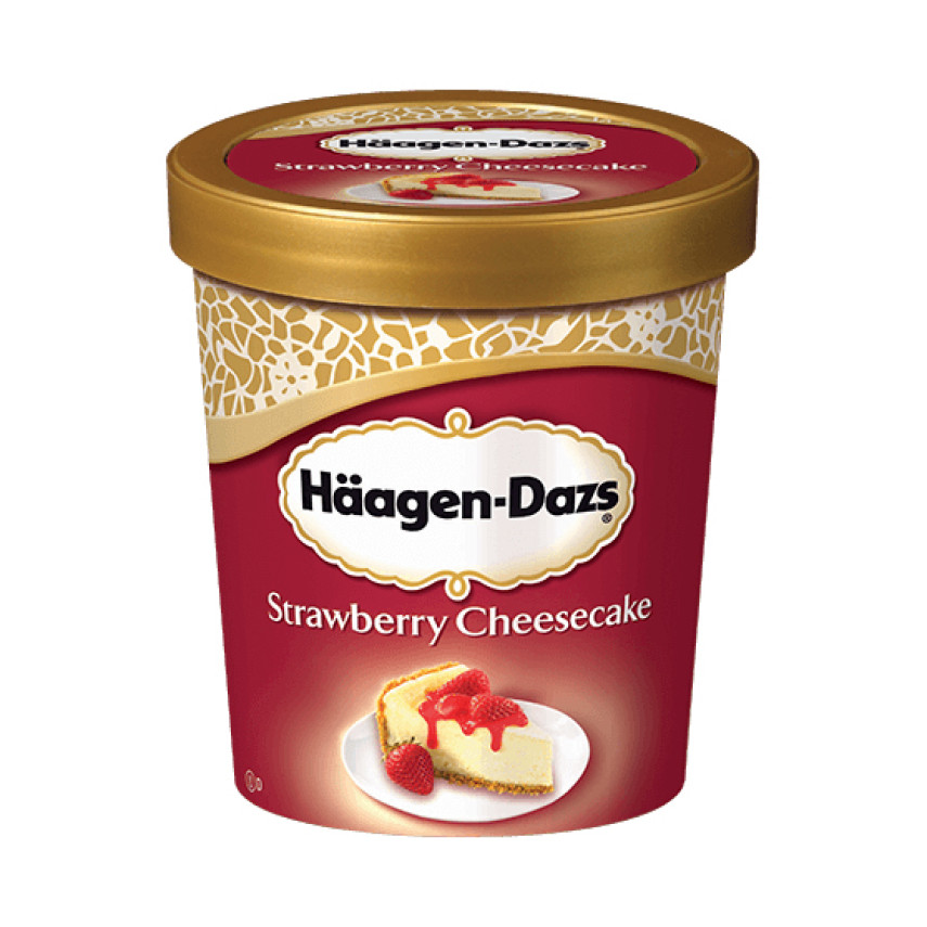 Sorvete Strawberry Cheesecake HÄAGEN-DAZS 473ml