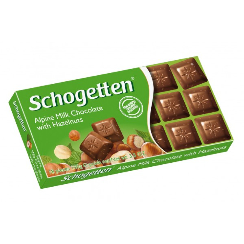 SCHOGETTEN ALPINE MILK CHOCOLATE 100G