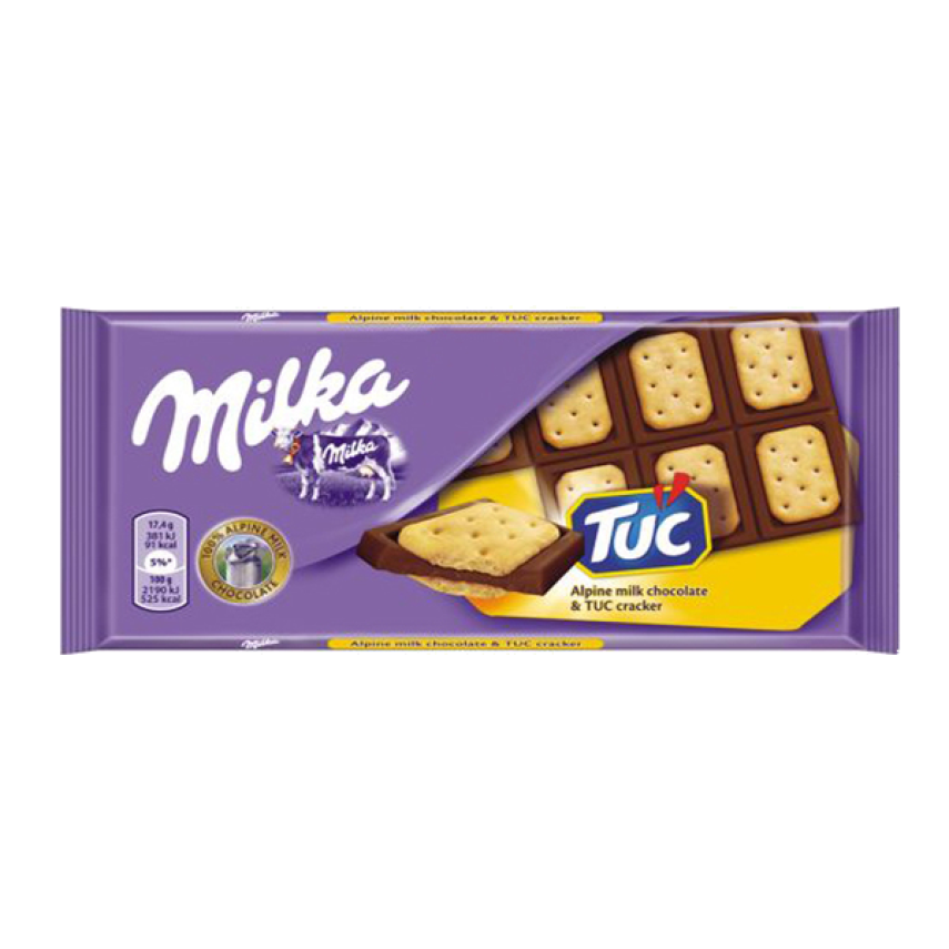 Chocolate Tuc Cracker MILKA 87g