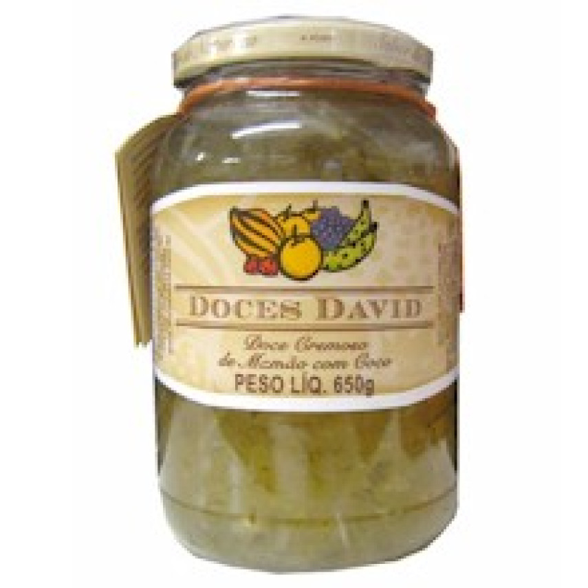 Doce Cremoso de Mamão com Coco DOCES DAVID 650g