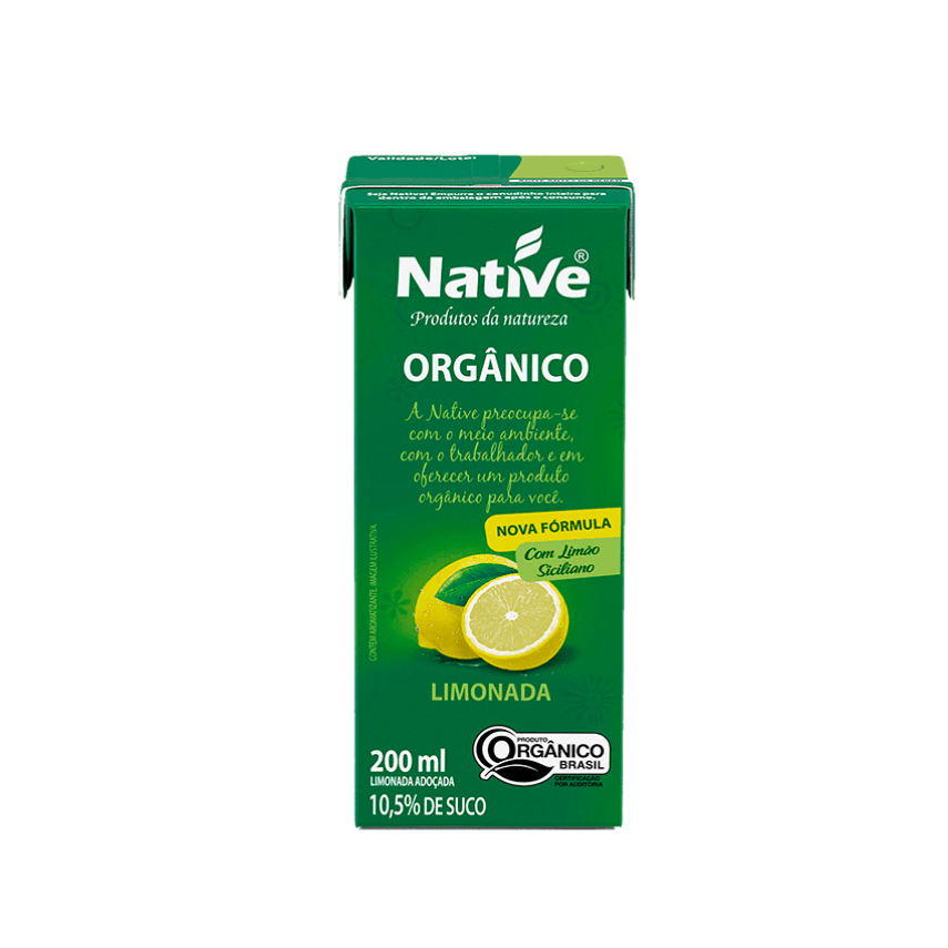 Limonada Orgânica NATIVE 200ml