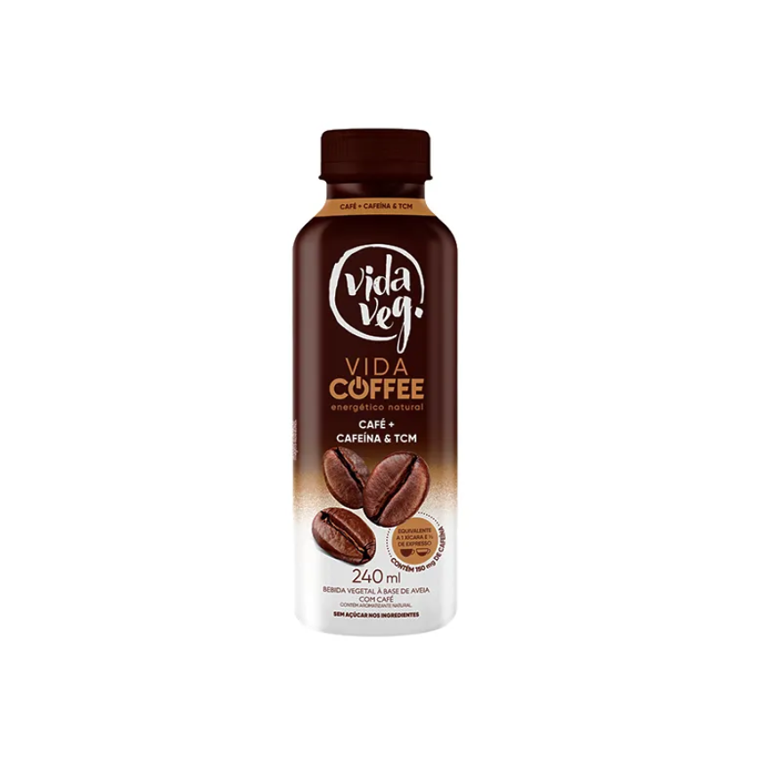 Bebida Energética de Aveia Vida Coffee Original VIDA VEG 250g