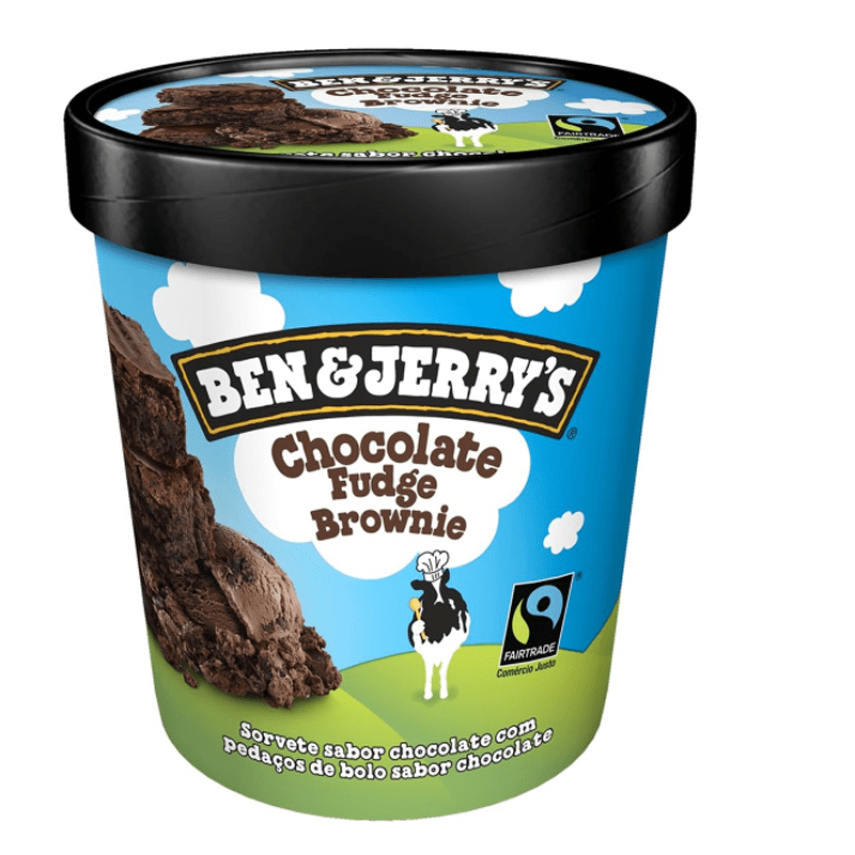 Sorvete Chocolate Fudge Brownie BEN & JERRY'S 458ml