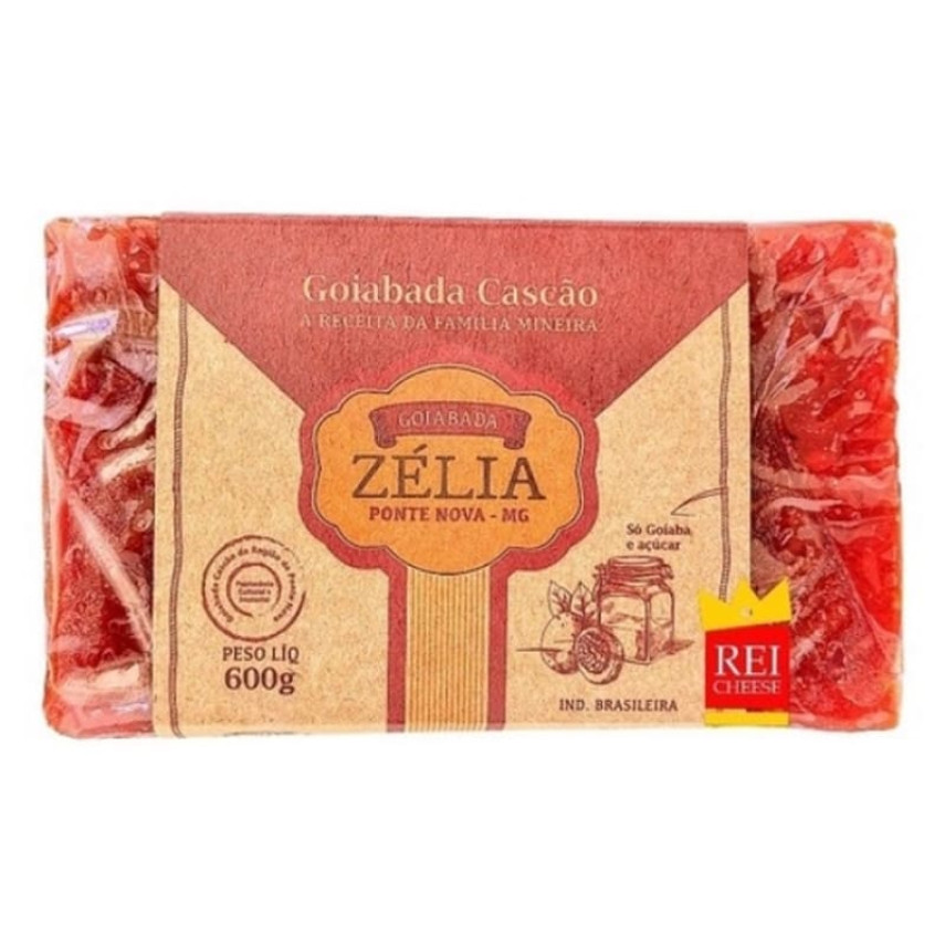 Goiabada Cascão Corte ZELIA 600g