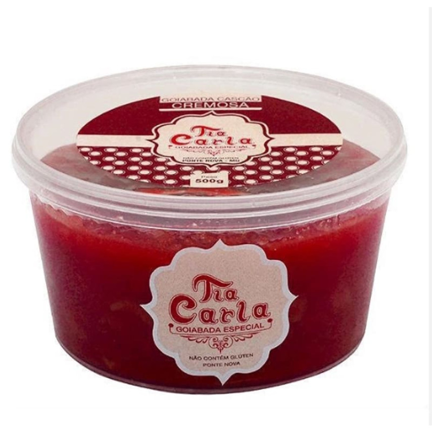 Goiabada Cascão Cremosa Pote TIA CARLA 500g 