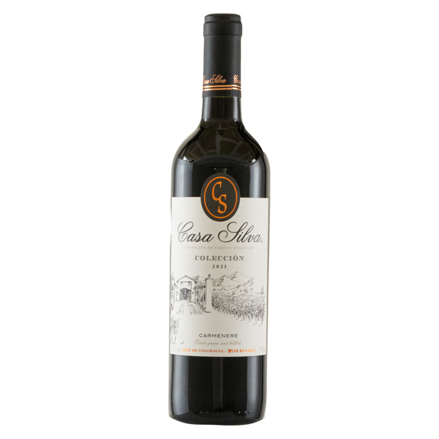 Vinho Chileno Tinto Carménère CASA SILVA 750ml