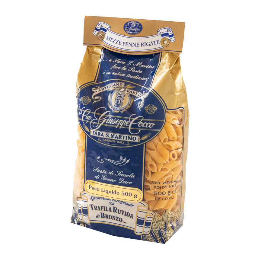 Macarrão Mezze Penne Rigate CAV. GIUSEPPE COCCO 500g