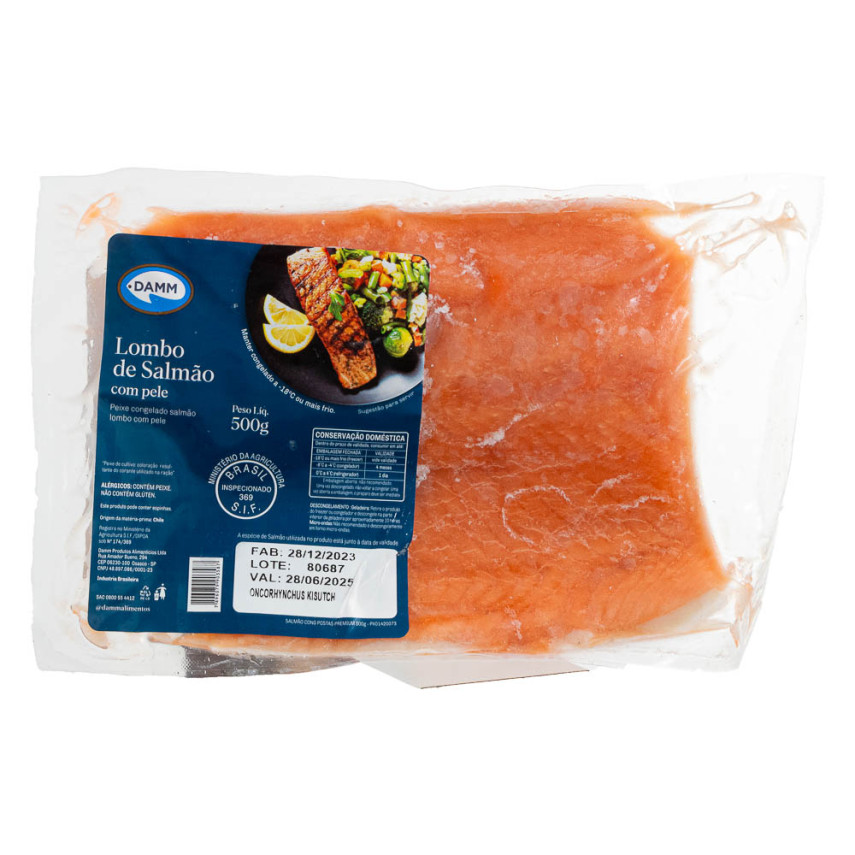 Posta de Salmão Premium DAMM 500g