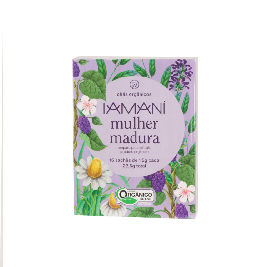 Chá Orgânico Mulher Madura IAMANÍ 22,5g