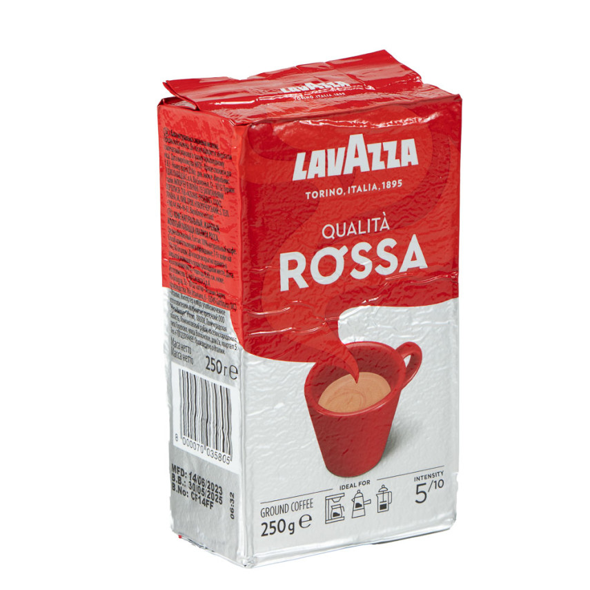 Café Italiano Qualitá Rossa Moído LAVAZZA 250g