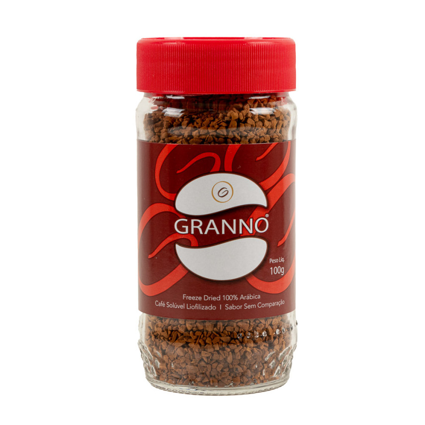 Café Solúvel Liofilizado Vidro GRANNO 100g