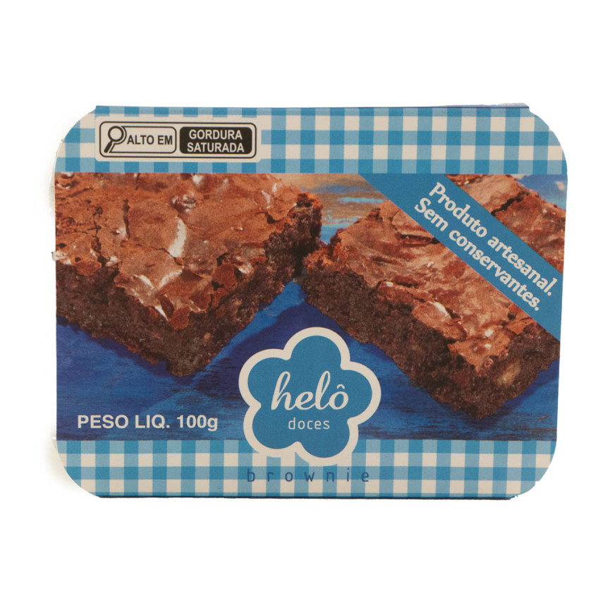 Brownie HELÔ DOCES 100g