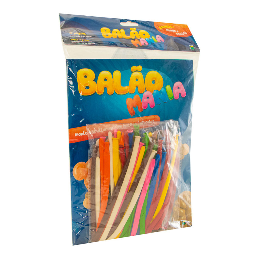 Kit Livro com balões BALÃO MANIA