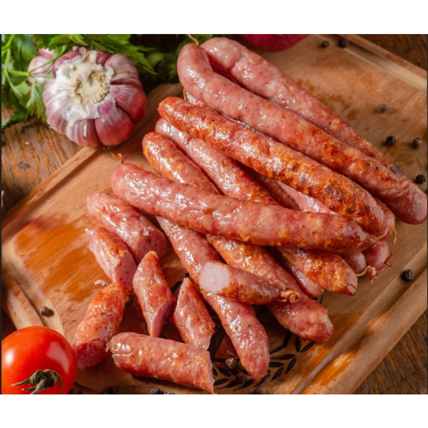 Linguiça Calabresa Fina Porco Preto CASA CARBONE kg