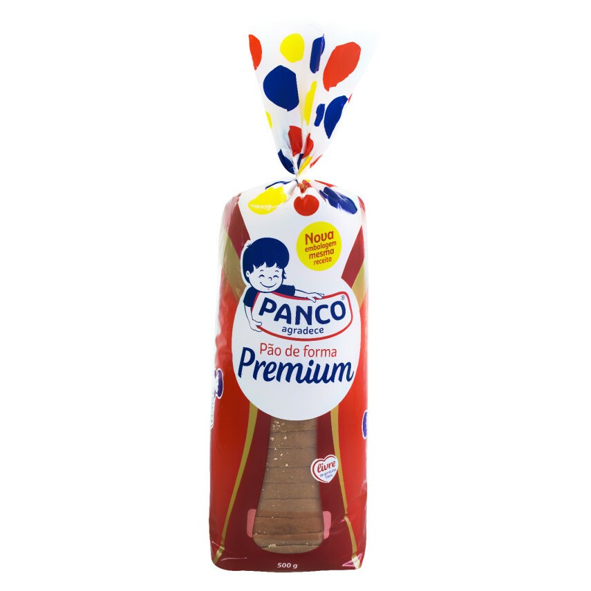 Pão de Forma Tradicional Premium PANCO 500g Pão de Forma Padaria Pão de Forma Tradicional Premium PANCO 500g Pão de Forma Padaria