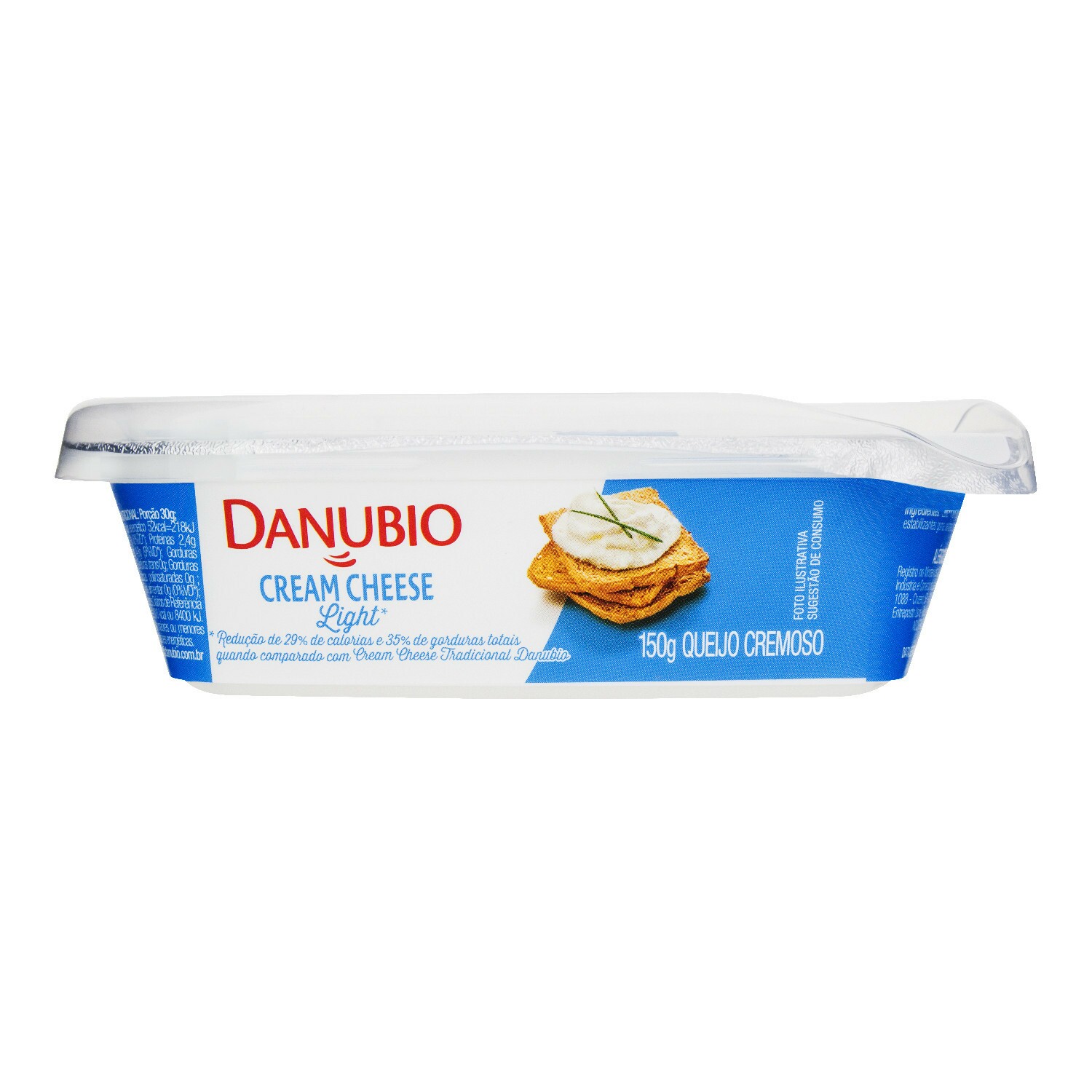 Cream Cheese Light DANÚBIO 150g