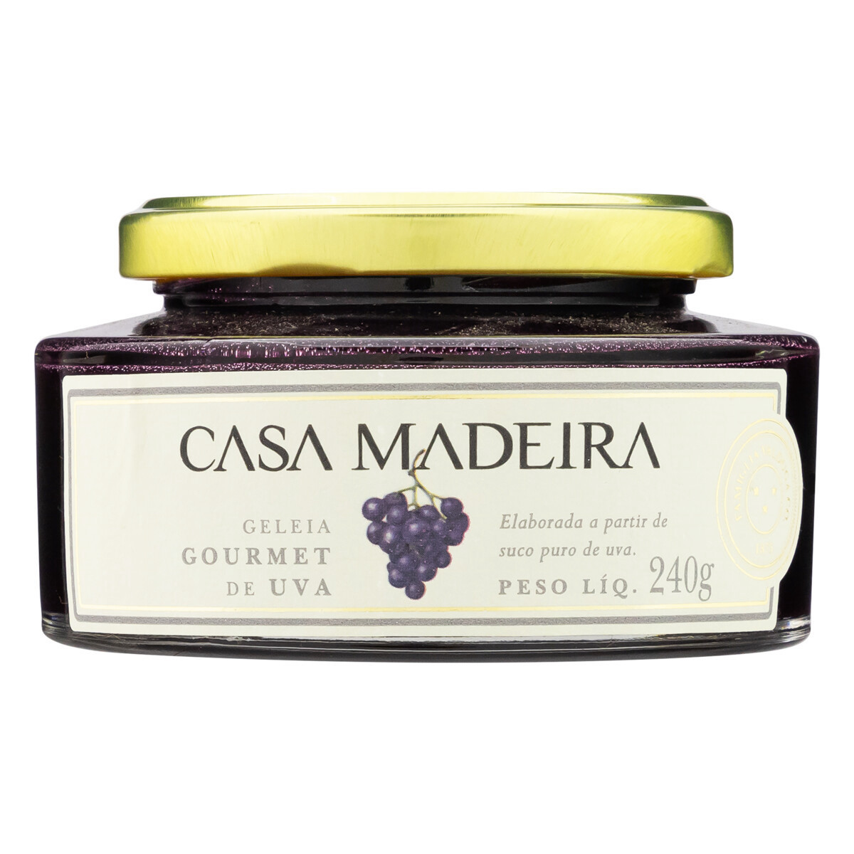 Geleia de Uva Tradicional Casa Madeira 240g