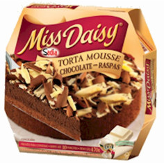 Sobremesa Torta Raspas de Chocolate Miss Daisy SADIA  470g