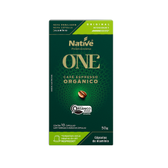 Café One Espresso Orgânico 10 Cápsulas NATIVE 50g