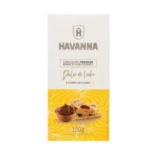 Chocolate Branco com Doce Leite Limão Siciliano HAVANNA 90g