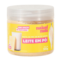 Pasta de mix de nuts de leite em pó NAKED NUTS 300g