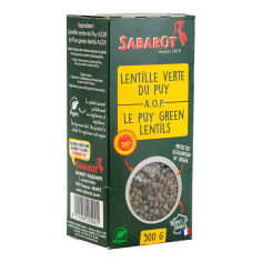 Lentilha Du Puy SABAROT 500g