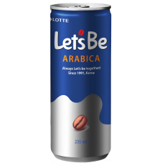 Bebida de Café e Leite Lets Be Arabica LOTTE 235ml