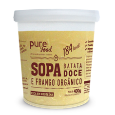 Sopa de Batata Doce com Frango PURE FOODS 400g