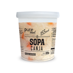 Sopa de Canja com Frango Orgânico PURE FOODS 400g