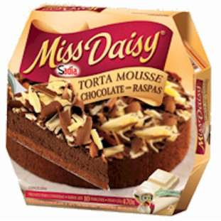 Sobremesa Torta Raspas de Chocolate Miss Daisy SADIA  470g