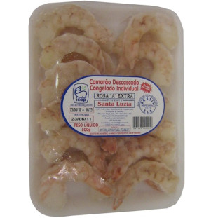Camarão Rosa "A" Descascado SANTA LUZIA 500g