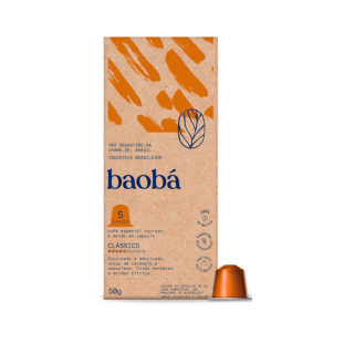 Café Clássico 10 Cápsulas BAOBÁ 50g
