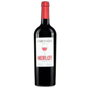 Vinho Brasileiro Tinto Seco Merlot VARANDA 750ml