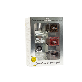 Kit Dry Gin Especiarias SILVER SEAGERS 750ml