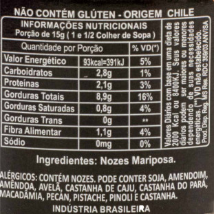 Nozes Chilena Extra Light VARANDA 90gr