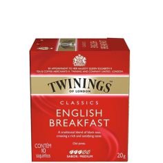 Chá English Breakfast TWININGS 20g