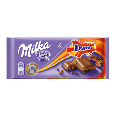 Chocolate Daim & MILKA 100g