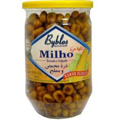 Milho Torrado e Salgado sabor Páprica BYBLOS 160g