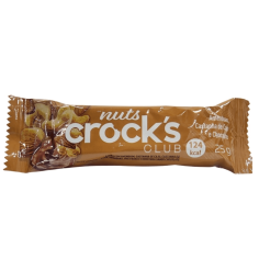 Barrinha de Chocolate com Castanhas e Nuts CROCK’S 25g