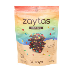 Lascas de brownie crocante rainbow Zaytas ZAYA 80g