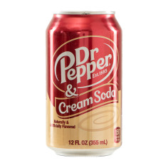 Refrigerante de Cola & Cream Soda DR PEPPER 355ml