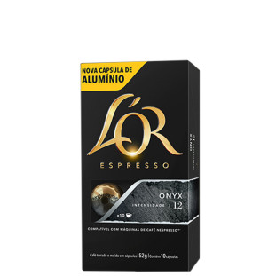 Café Espresso Onyx 10 Cápsulas L'OR 52g