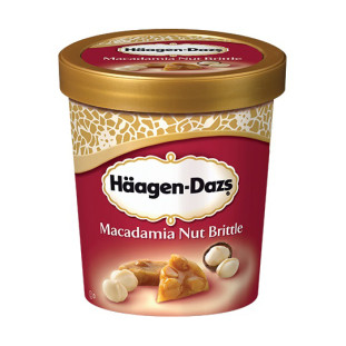 Sorvete Macadamia Nut Brittle HÄAGEN-DAZS 473ml