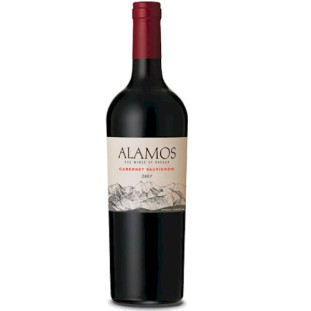 Vinho Argentino Tinto Cabernet Sauvignon ALAMOS 750ml
