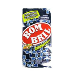 Esponja Antiaderente Superfícies Delicadas BOM BRIL com 3 esponjas