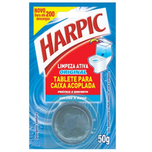 Harpic Caixa Acoplada Azul 50g