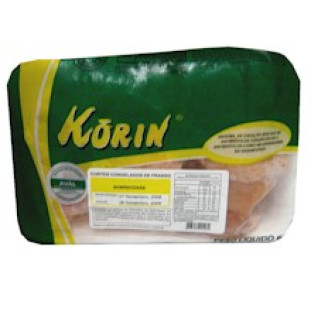Sobrecoxas de Frango Congeladas KORIN 600g