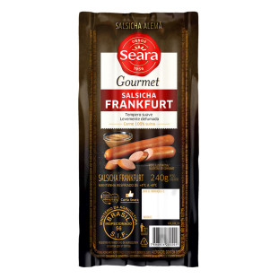 Salsicha Frankfurt Seara Gourmet 240g